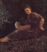 Winslow Homer Let me fortune bar for you France oil painting artist